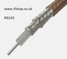 RG142 RF Coaxial Cable - Per Metre 50 Ohm Unterminated