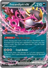 Pokemon TCG Fezandipiti ex 038/064 Sv: Shrouded Fable Double Rare