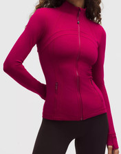 New Lululemon Define Jacket Nulu - Berry Rumble - Size 6