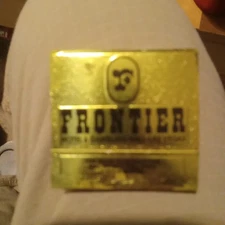 Vintage Frontier Hotel & Casino Las Vegas Nevada Matchbook Matches Advertising