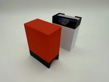 Pokéball Theme Deck Box – 100 Card Storage Case | Collectible Card Holder for Po