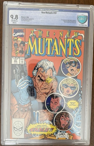 9.8 CBCS New Mutants #87 Mint Cable 1st Appearance Liefeld McFarlane cgc x-force - Picture 3 of 4
