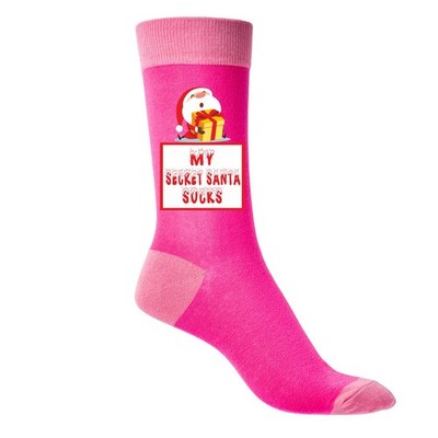 My Secret Santa Socken Damen rosa Socken perfekt Weihnachten lustig Witz Geschenk 
