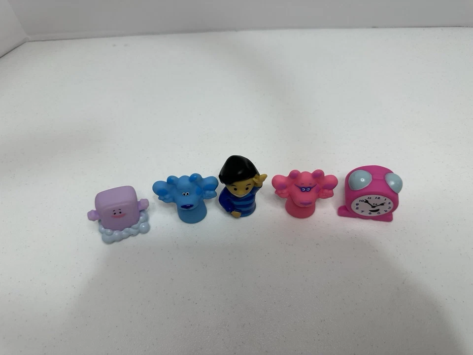Marionetas de baño de 5 dedos Blue's Clues & You - Josh, Blue, Magenta & Friends Foto 2 de 4