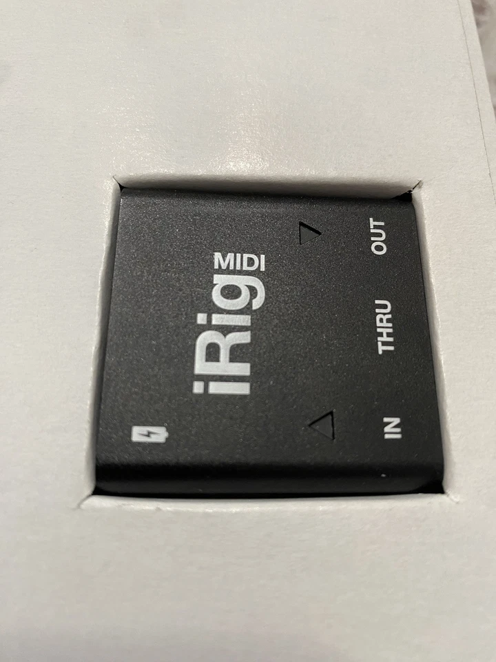 iRig Interfaccia MIDI iPhone iPod touch iPad Pro Audio Piano Synth Tastiera Nuova - Immagine 3 di 4