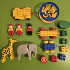 VINTAGE LEGO Duplo: Circus Artists and Elephant (2651) + BONUS Giraffe & Tree