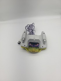 Official Sega Dreamcast Clear Yellow Controller HKT-7700 With VMU New Batteries 