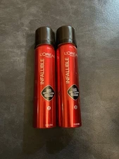 2 x L'Oreal Paris Infallible 3-Second Setting Spray Mist - 36hr, 1.76 oz ea.