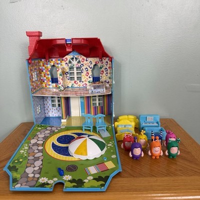 Oddbods House Figures Furniture Playset INCOMPLETE