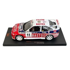 IXO Ford Escort RS Cosworth 1/18 Scale Model, M Duez Bastos 1995 Escort Cosworth