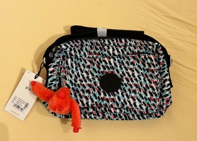 kipling Basic Print Abanu M Crossbody Umhängetasche Tasche Abstract Print Neu
