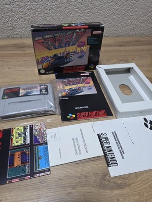 F-Zero Super Nintendo SNES, PAL Version, OVP + Anleitung Spiel