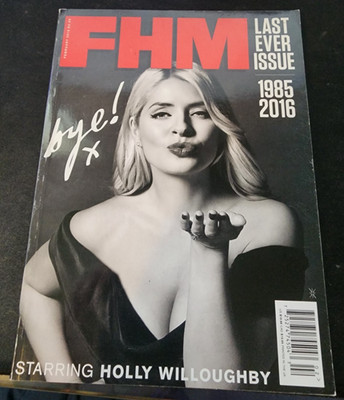 FHM Magazine February 2016 (983) LAST EVER ISSUE Holly Willoughby Tinie Tempah