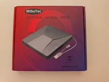 MthsTec XD007 External Optical Drive USB 3.0 And Type-C Tested Works Blu Ray DVD