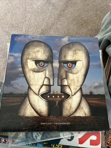 Pink Floyd The Division Bell 1994 Blue Colored Vinyl LP Columbia C64200 Rock 12"