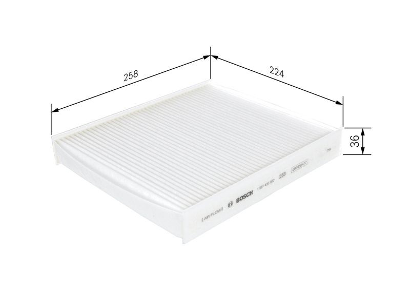 Bosch 1987435002 Cabin Filter - Image 22