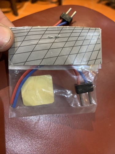 VINTAGE KO PROPO 424089 2 PIN CONNECTIR ESC/MOTOR RC10 YOKOMO Losi NEW - Picture 6 of 6
