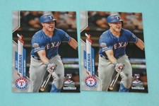SCOTT HEINEMAN LOT OF 2 RC 2020 TOPPS 2 #437 TEXAS RANGERS