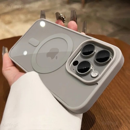 Coque Housse iPhone 11 12 13 14 15 16 pro max Silicone Case Magnet Magsafe - Photo 7/10