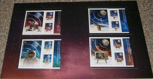 2019: Moon Landing – 50 Years; Booklet Collection containing 4 x $10 booklets - Picture 2 of 5