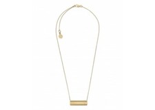 Michael Kors Logo Plaque Pendant Necklace MKJ5891710 BNWT