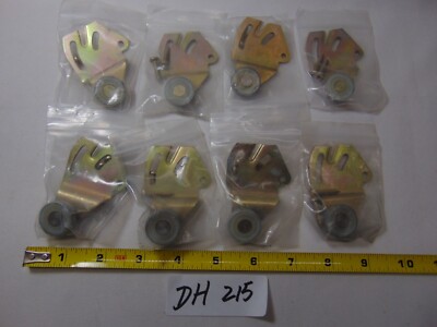 Johnson Hardware  Offset  1/16'' & 5/16'' Hanger Lot of 8 with Wheels 7/8''