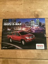 Isuzu D-Max Eiger Yukon Utah Blade Utility official sales brochure 2016 MINT Max