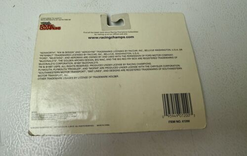 RACING CHAMPIONS TRUCKIN' USA 1:144 1997 BEKINS DIE-CAST CAB & TRAILER NIB - Picture 2 of 2