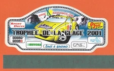 Sticker sticker vintage sticker tuning sticker TROPHEE DE LA GLACE 2001