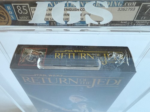Star Wars Return Of The Jedi Sealed VHS 1990 IGS Graded 8.5/7 - Picture 8 of 8