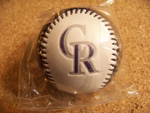 2016 Opening Day Coors Field SD San Diego Padres Colorado Rockies baseball ball - Picture 3 of 5