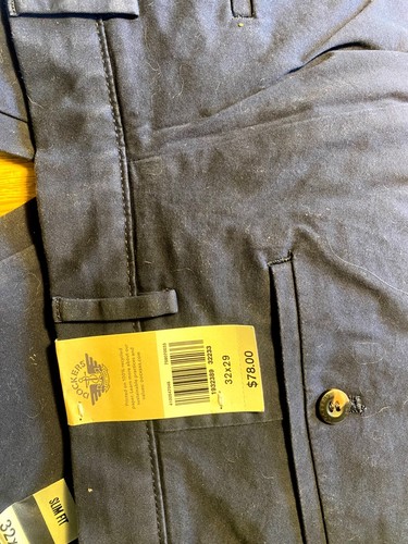 Dockers Slim Fit Pants Men's 32x29 Navy Easy Care Chino Comfortable - Picture 4 of 5