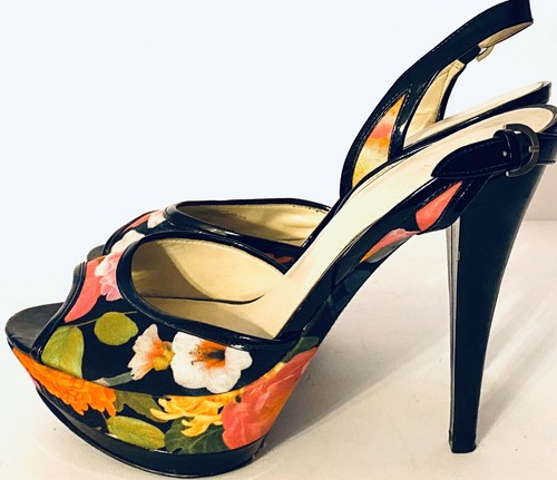 Textile Upper Peep Toe Sling 