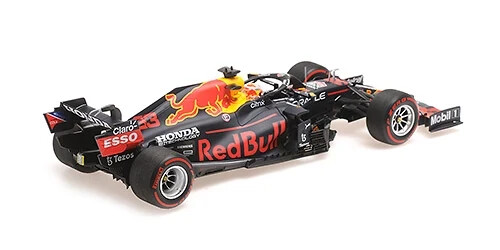 Red Bull RB16B No. 33 - Winner Netherlands Max Verstappen, 2021 Minichamps 1/18 - Picture 2 of 3