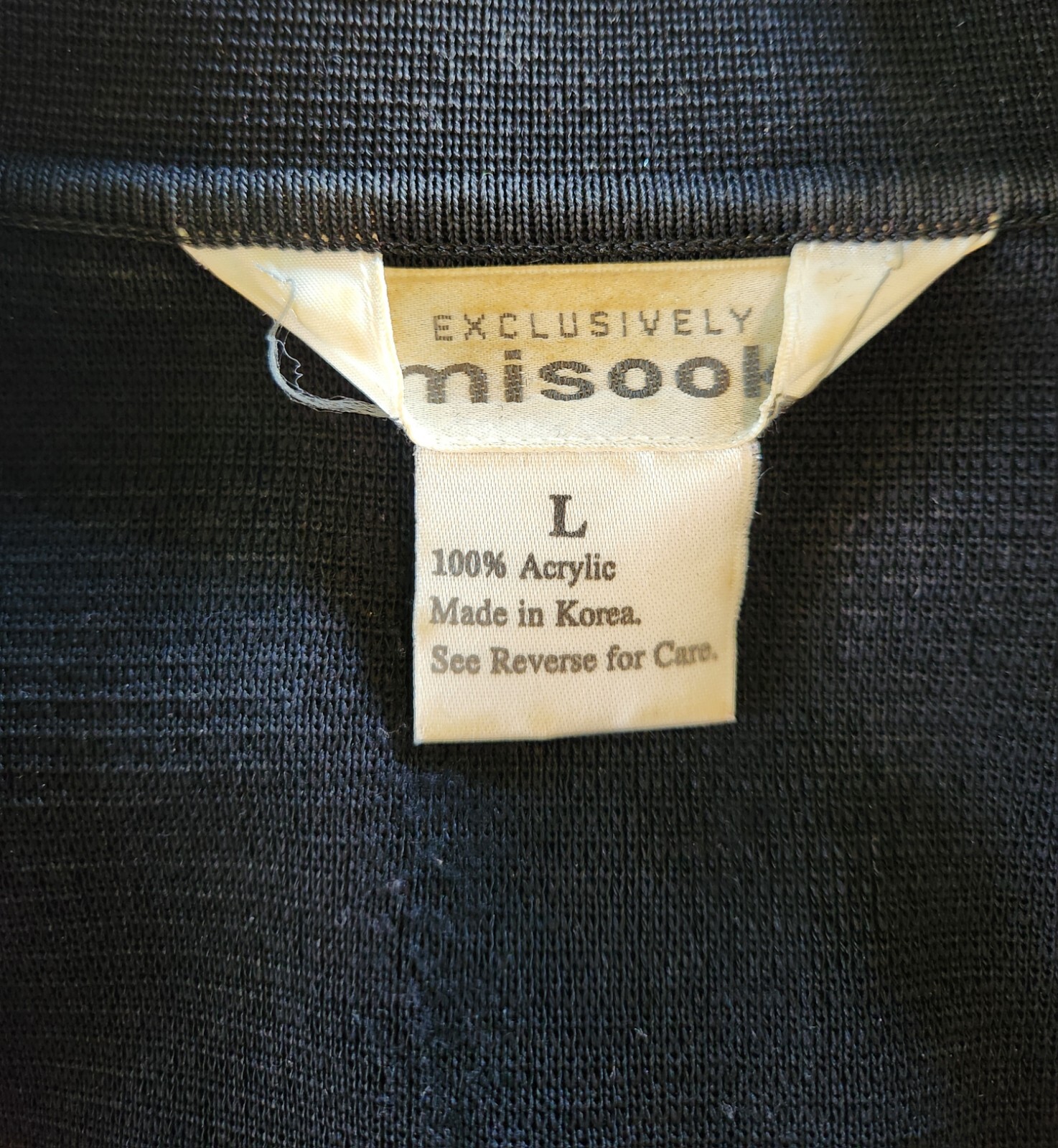 Misook Vintage Button Front Collared Cardigan Siz… - image 5