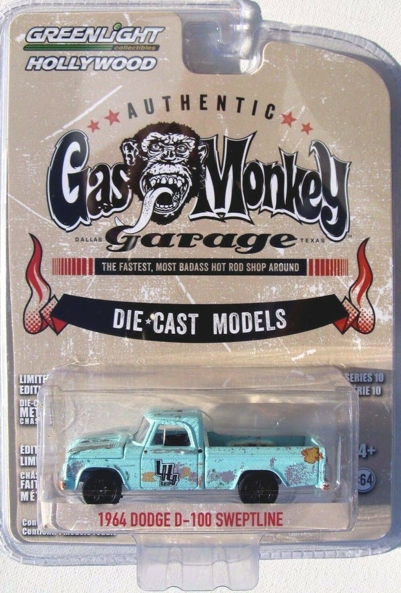 GREENLIGHT 2015 HOLLYWOOD GAS MONKEY GARAGE 1964 DODGE D-100