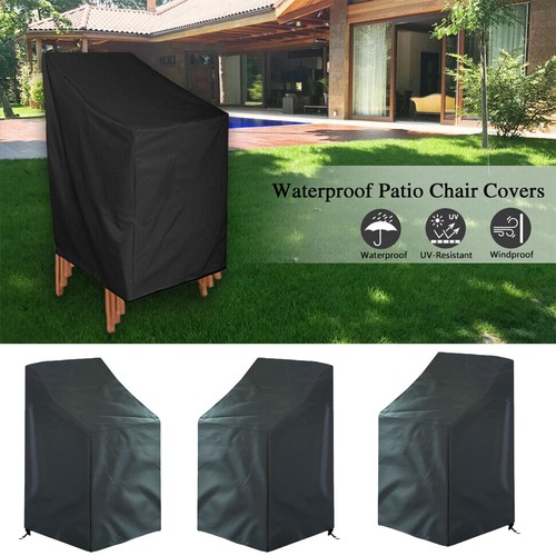 Patio Chair Cover Heavy Duty Waterproof Outdoor Lawn Furniture Storage