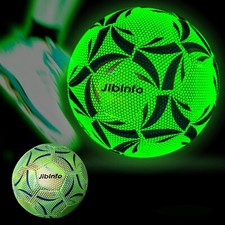 Light Up Soccer Ball Size 4, Glow in The Dark Soccer Ball Luminous Soccer Bal...