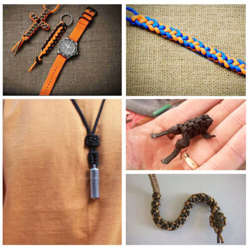 Cuerda de cuerda de paracaídas Paracord 550 lb Mil Spec tipo III 7 hilos 50 100 500 1000 pies - Imagen 6 de 19