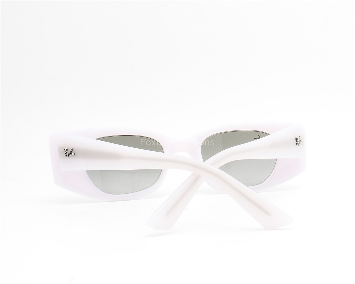 Ray-Ban Kat Sunglasses RB 4427 6759/11 Milky White Light Gray