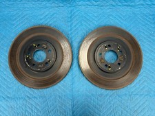 Genesis GV70 Rear Disc Brake Rotors RH & LH Pair 58411-T1000 18k 2021-2024 OEM