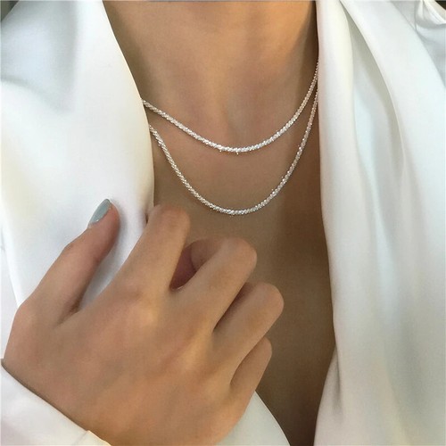 Popular 925 Sterling Silver Sparkling 