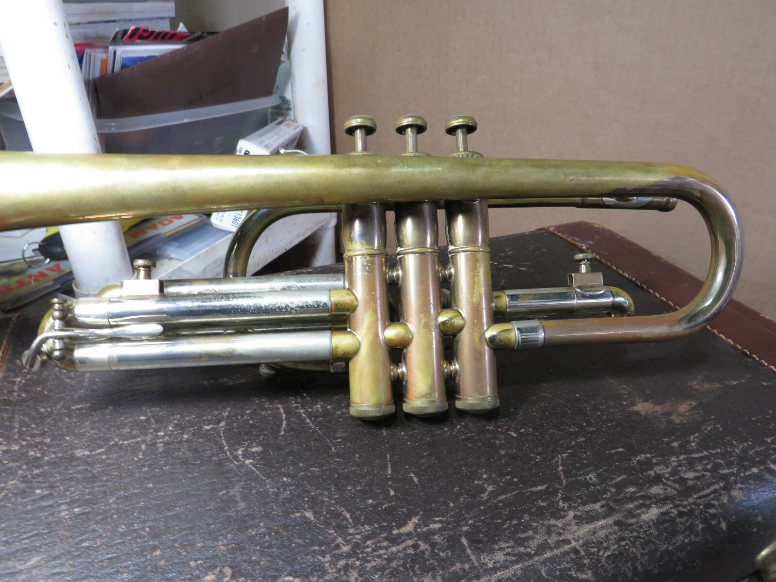 コルネット F. E. Olds Super Cornet S/N 5XXX w/ Curry 1.25 VC