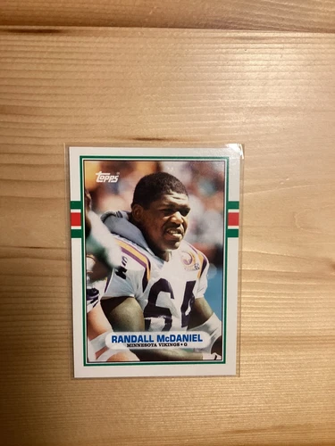 Randall McDaniel 1989 Topps Traded #54T