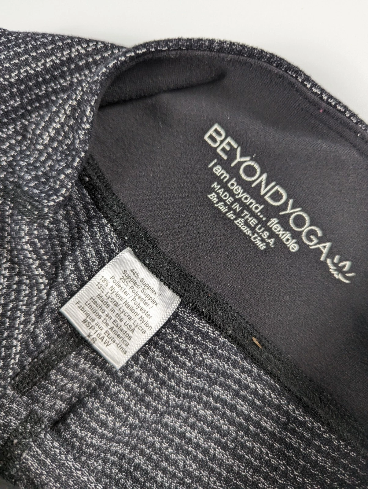 beyond-yoga caught vysokým pasem leggings