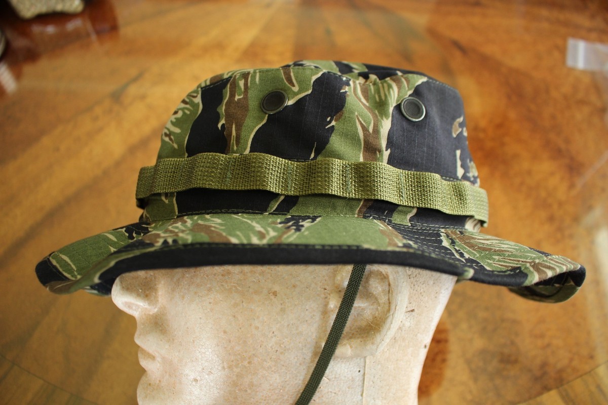 US ARMY TIGER STRIPE VIETNAM BDU RIPSTOP CAMO UNIFORM FLOPPY