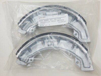 BSA TRIUMPH 500 650 A50 A65 T100 T120 FRONT BRAKE SHOES MCA 37-1996 1968-70 U.K.