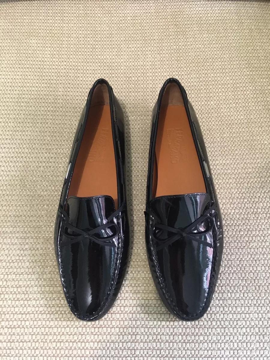 Ferragamo shop patent leather