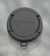 CANON 30.5MM LENS CAP GENUINE CAMCORDER PINCH SIDE VARIOUS MV MVX SERIES - GREY