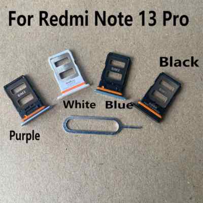 Eonpam SIM Kartenhalter Für Xiaomi Redmi 13C 4G - Dual SIM Rahmen Mit Entnahme-Pin